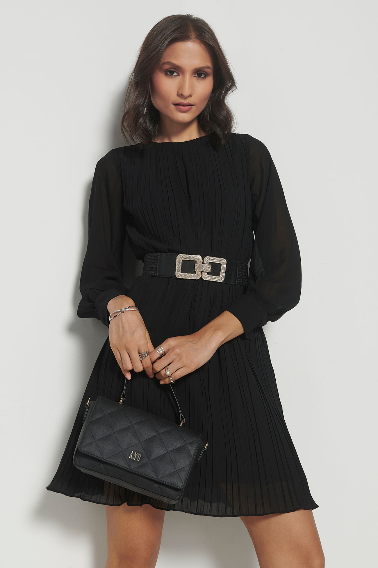 Lunar Secrets Dress, Black, image 3